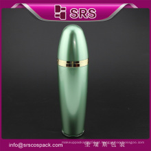 SRS acrílico bola forma verde cor 120ml plástico cosméticos garrafas de loção vazia